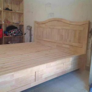 南京装修直播木工打造卧室床