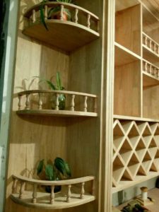 南京装修公司酒架