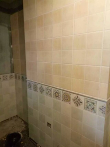 南京装修工地实拍卫生间墙面