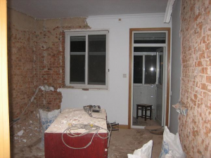 南京老房装修工地实拍拆除