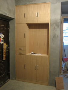 南京老房装修工地实拍鞋柜