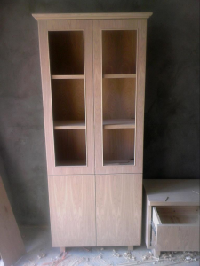 南京老房装修工地实拍柜子