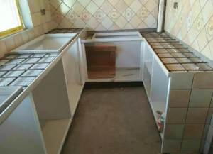 南京装修工地直播砖夹橱柜