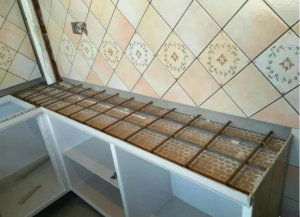 南京装修工地直播砖砌橱柜