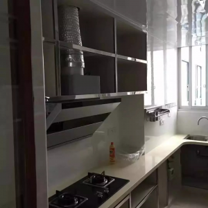 南京装修工地直播厨房砖夹橱柜