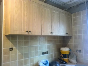 南京装修工地直播砖砌橱柜