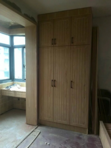 南京装修工地直播卧室柜子