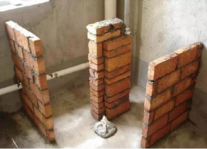 南京工地直播厨房砖砌橱柜