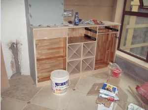 南京装修工地鞋柜