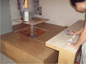 南京装修工地榻榻米