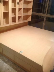 南京装修工地实拍榻榻米