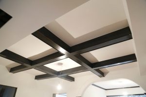 南京装修工地实拍擦色吊顶