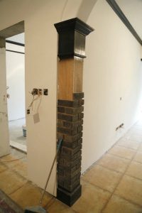 南京装修工地实拍擦色护角