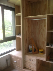 南京装修工地直播木工手打衣柜