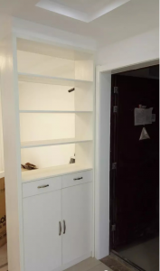 南京装修工地玄关