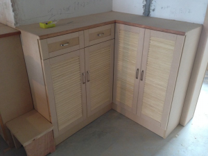 南京装修工地鞋柜