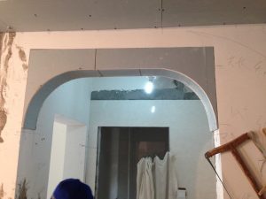 南京装修工地拱形门