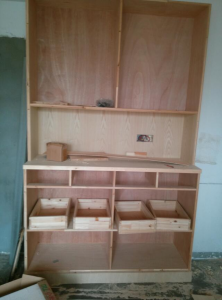 南京装修工地卧室柜