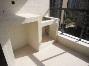 南京装修工地一天洗衣柜