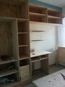 南京装修工地在线大衣柜