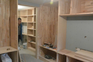 南京装修工地卧室