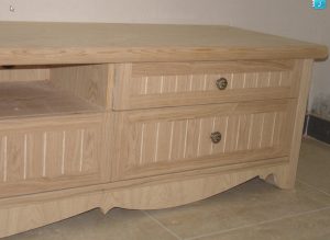 南京装修工地电视柜细节