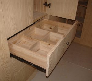 南京装修工地柜子抽屉