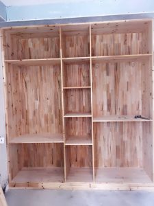 南京木工装修工地实拍我是大衣柜