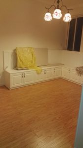 南京老房装修工地榻榻米