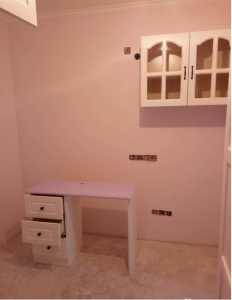 南京116平装修工地角柜