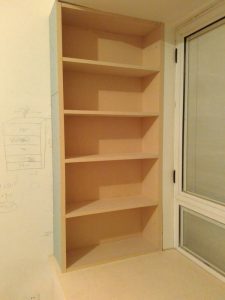 南京94平木工装修工地柜子