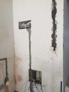 南京140平装修工地水电施工