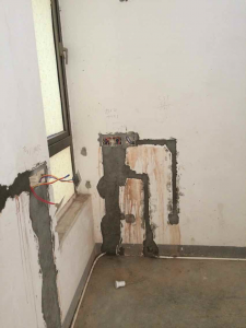 南京140平装修工地水电开槽