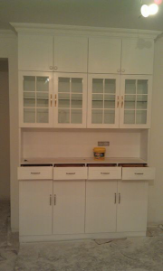 南京97平旭日上城装修木工工地油漆