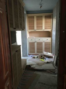 南京翠屏紫气钟山装修工地百叶门