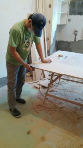 南京新华六村工地直播木工师傅