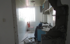 南京东城水岸122平二手房装修工地实拍瓦工