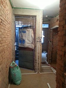 南京46平米老房水电装修工地实拍水电