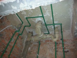 南京46平米老房水电装修工地实拍走顶