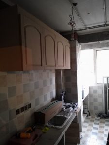 南京金陵小区72平厨房吊柜