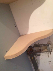 南京75平仙居华庭木工装修工地实拍隔板