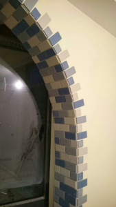 南京江宁富力城地中海风格装修工地实拍细节