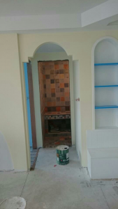 南京装修工地实拍上漆