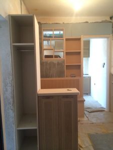 南京幕府西路86平木工装修工地记录玄关