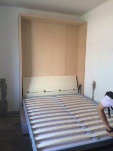 南京幕府西路86平木工装修工地记录折叠床