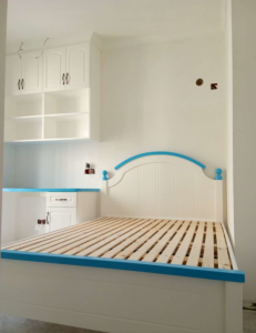 南京银河湾125木工装修工地儿童房