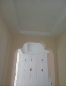 南京银河湾125木工装修工地过道