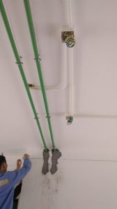 南京117平华府国际水电走顶