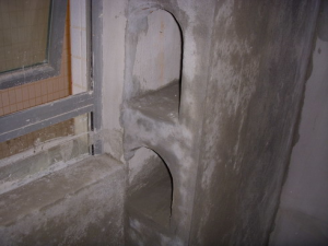 南京河西拉德芳斯调高户型装修工地直播壁龛