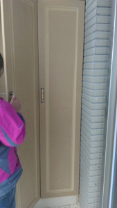 南京华府简美91平两房--木工装修结束卧室柜门